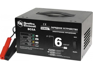 Зарядное устройство QUATTRO ELEMENTI BC 6А Автомат
