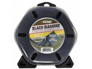 Леска триммерная ECHO Black Diamond Line 2,7 мм*10 м (витой квадрат)