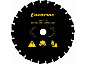 Диск для триммера Champion с долотообразными зубцами 26/200/20 (CLS-5800)