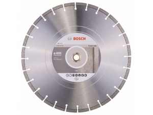 Диск алмазный BOSCH отрезной Professional for Concrete (400х20/25.4 мм) для настольных пил 2608602545