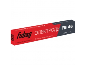 Электрод сварочный FUBAG с рутилово-целлюлозным покрытием FB 46 (3 мм; 1 кг) 38602