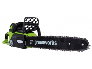 Аккумуляторная цепная пила GreenWorks GD40CS40