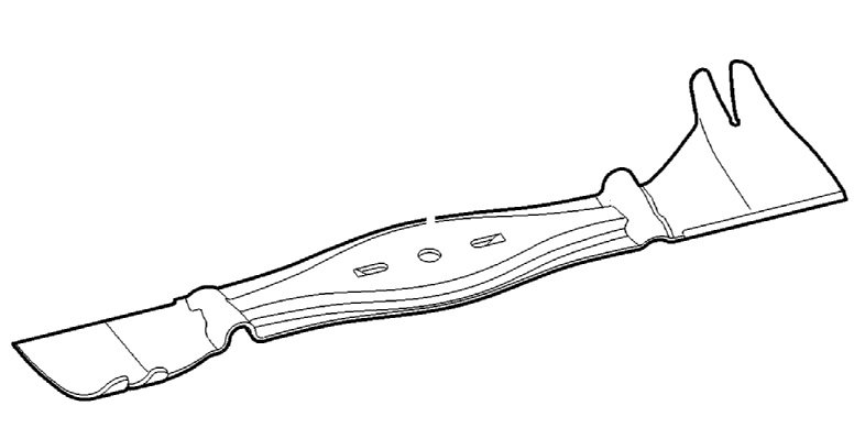 Нож с закрылками VIKING 54 см к МВ-756 GS
