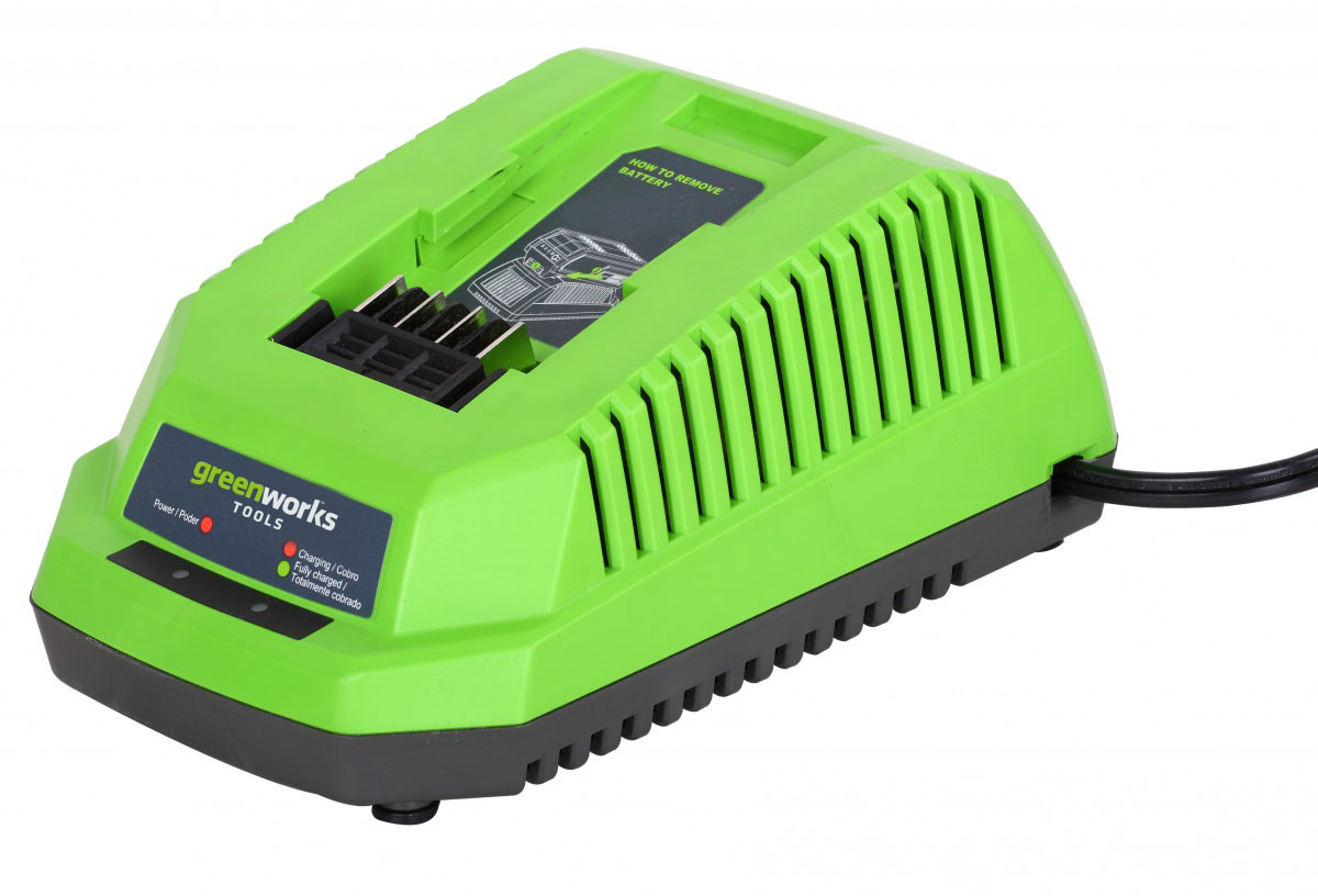 Зарядное устройство GreenWorks G40C, 40В 2904607