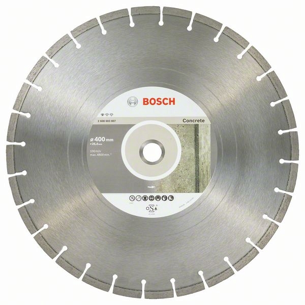 Диск алмазный BOSCH 400_25.4 Stf Concrete 2608603807