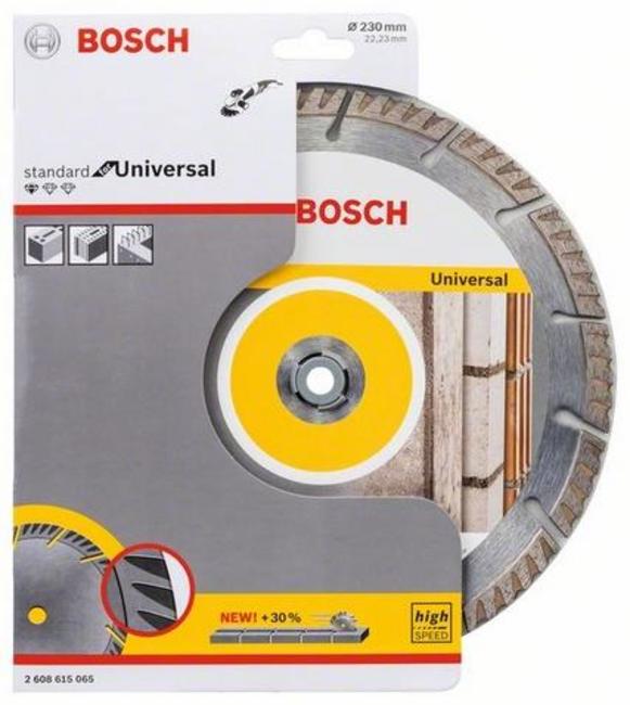 Диск алмазный BOSCH Universal (230х22.2 мм) 2608615065