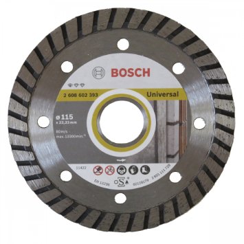 Диск алмазный BOSCH Standard for Universal Turbo (115х22,2 мм) 2 608 602 393