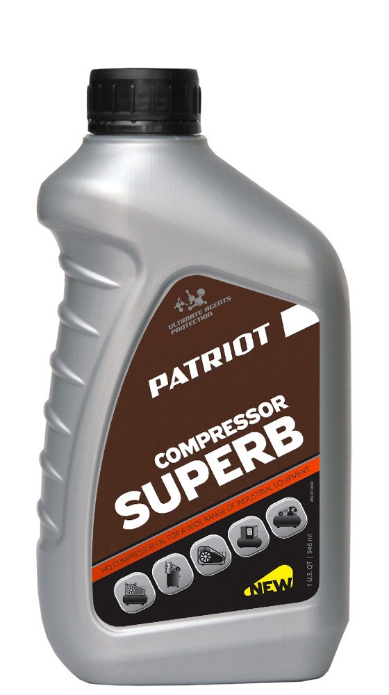Масло компрессорное PATRIOT COMPRESSOR OIL GTD 250/VG 100 1 л