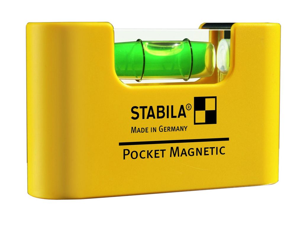 Уровень карманный STABILA тип Pocket Magnetic, 7см