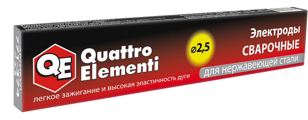 Электороды сварочные QUATTRO ELEMENTI нержавеющие 2,5 мм 771-374