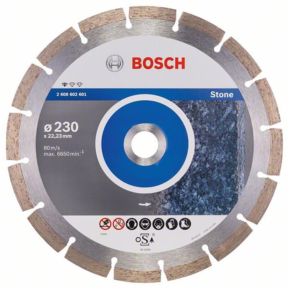 Диск алмазный BOSCH отрезной Expert for Stone (300х20/25.4 мм) для настольных пил 2608602593
