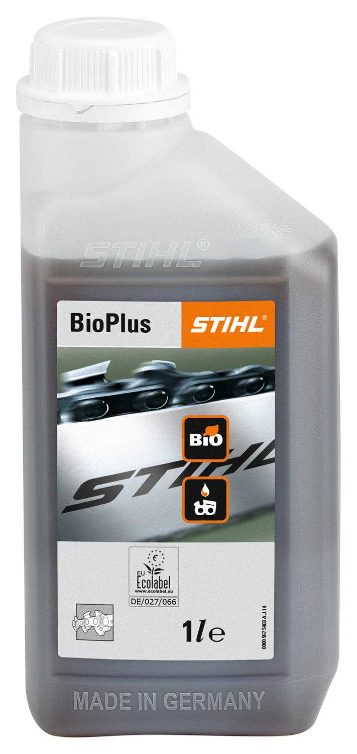 Масло для смазки пильных цепей и шин STIHL BioPlus 1,0 л