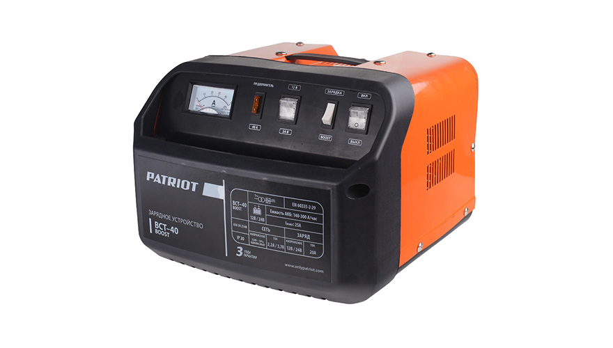 Пусковое-зарядное устройство PATRIOT BCT-40 Boost