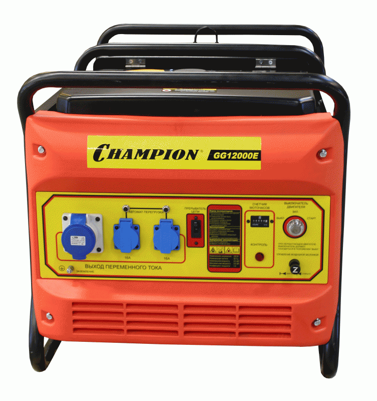 Бензиновый генератор Champion GG12000E