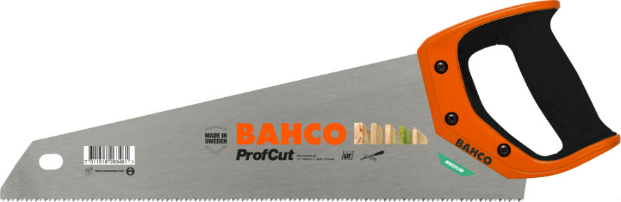 Ножовка BAHCO PC-16-FILE-U7 400 мм не каленый зуб