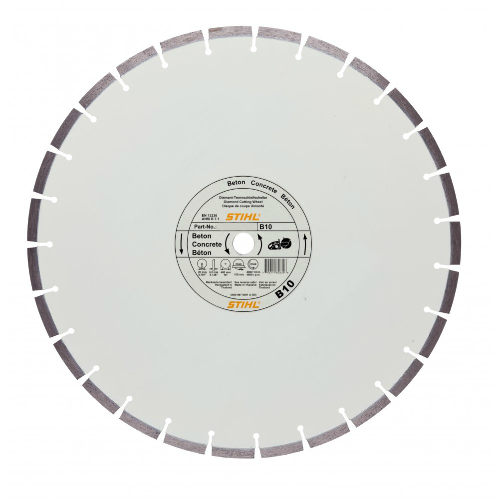 Алмазный отрезной круг STIHL В10 350 мм