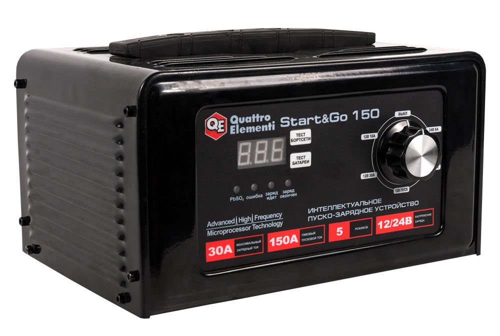 Пусковое-зарядное устройство QUATTRO ELEMENTI Start & Go 150