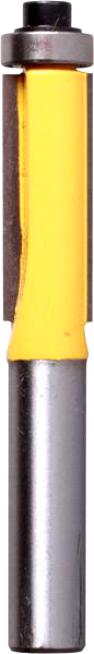 Фреза Энкор кромочная прямая (9.5х25 мм; хвостовик 8 мм) по дереву 46161
