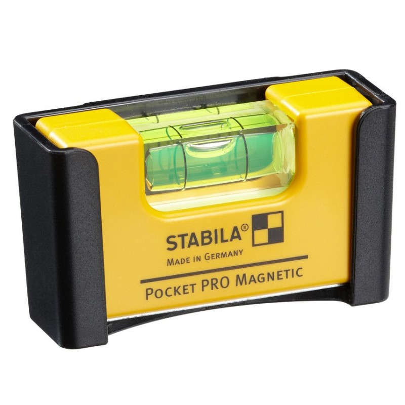 Уровень карманный STABILA тип Pocket Magnetic Pro, 7см,
