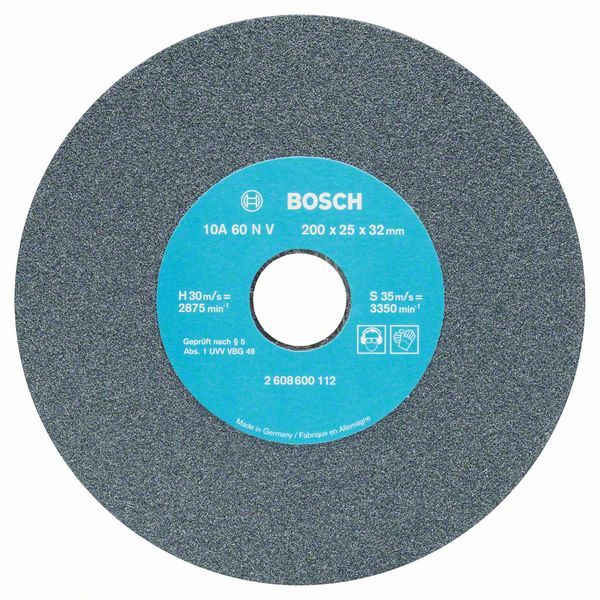 Точильный диск BOSCH 200х32х25 р60 для GSM200 2608600112