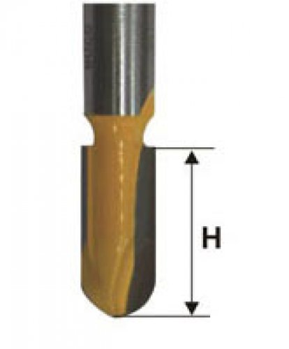 Фреза Энкор пазовая галтельная (6.4х13 мм; R 3.2 мм; хвостовик 8 мм) по дереву 10506