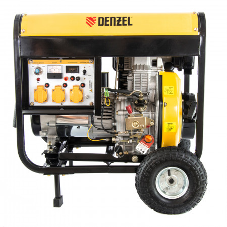 Дизельный генератор DENZEL DD6300Е