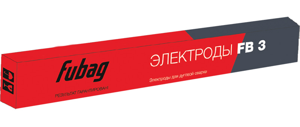 Электрод сварочный FUBAG с рутиловым покрытием FB 3 (4 мм; 1 кг) 38606
