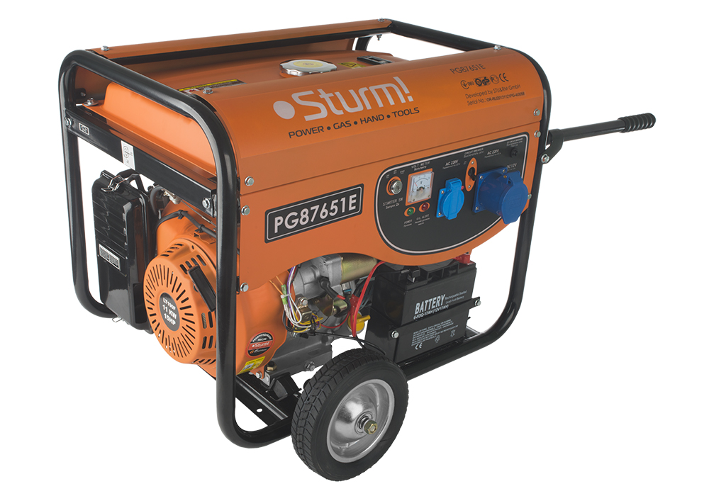 Бензиновый генератор STURM PG87651E