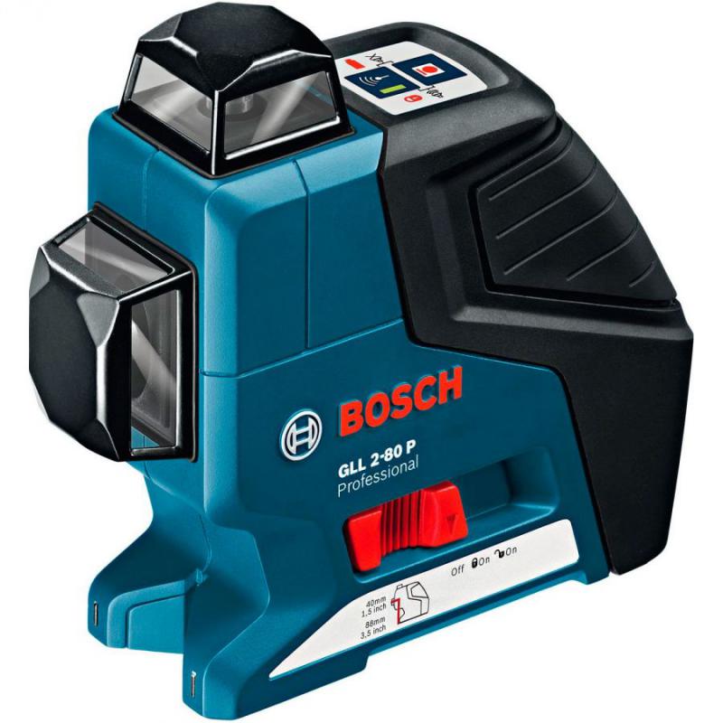 Лазерный нивелир BOSCH GLL 2-80 P + штатив BS 150 + вкладка под L-Boxx 0.601.063.205