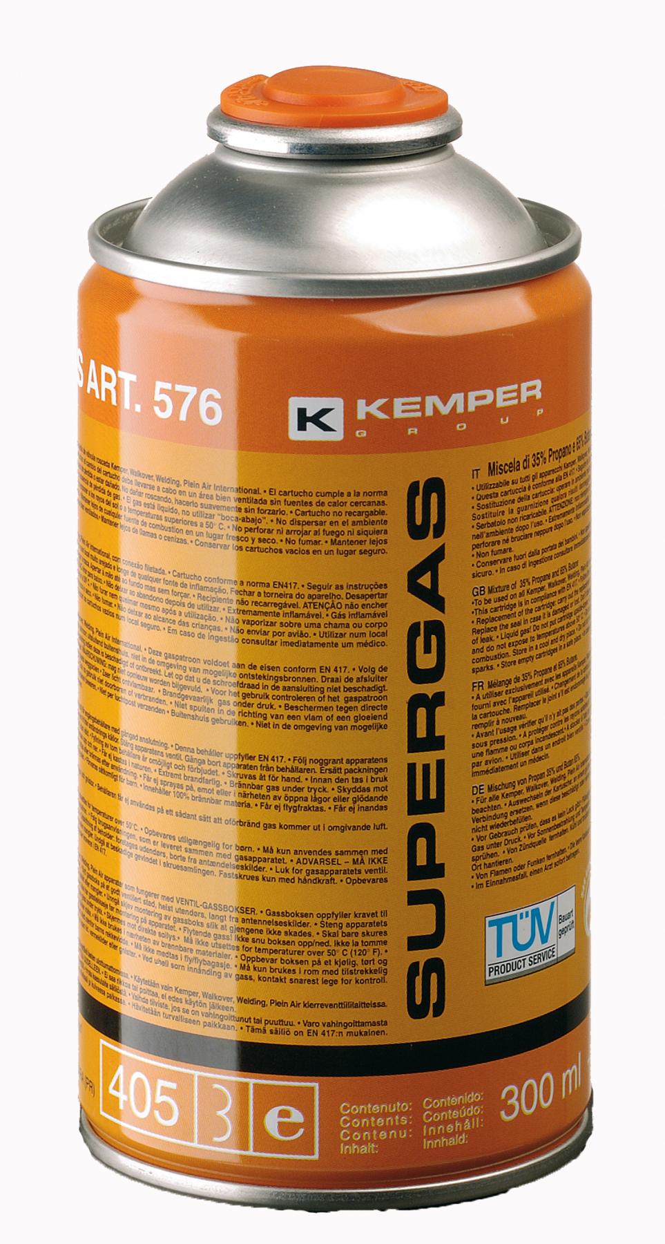 Газовый балон KEMPER 576 SUPERGAS