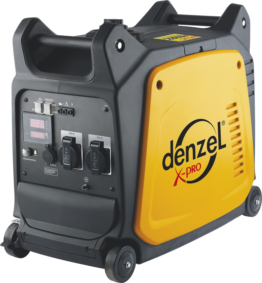 Бензиновый генератор DENZEL GT-2600i, X-Pro