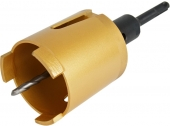 Коронка алмазная Практика SDS-plus/Hex безударная 68 мм