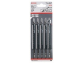 Пилки для лобзика BOSCH по дереву (126 мм; 5 шт.) T344 DP HCS 2.608.633.A36