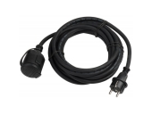 Удлинитель электрический ЭНАРГИТ силовой шнур, 220В ПВС 2х1.0мм 2.35кВт 10м 1роз. ip44 10А ПВС210-10-1