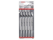Пилки для лобзика BOSCH универсальные (106 мм; 5 шт.) T345 XF BiM 2.608.634.994