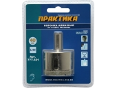 Коронка алмазная Практика по стеклу и керамике (40 мм) 777-321