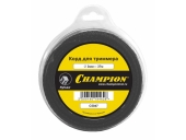 Леска триммерная Champion Nylsaw 3.0мм*37м (черная зубчатая)