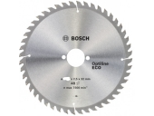 Диск пильный BOSCH твёрдосплавный по дереву, ДСП OPTILINE d200 x 32 мм 48 зубьев 2608641792