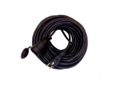 силовой шнур, 220В КГ 2х1.5мм 3.5кВт 20м 1роз. ip44 16А КГ215-20-1