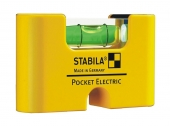 Уровень карманный STABILA тип Pocket Еlectric, 7см