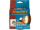 Чашка твердосплавная Практика 125 х 22 мм наклонный, зерно #24 мелкое