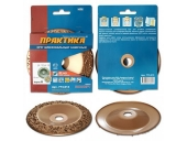 Чашка твердосплавная Практика 180 х 22 мм наклонный, зерно # 8 крупное