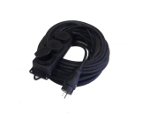 Удлинитель электрический ЭНАРГИТ силовой шнур, 220В КГ 3х1.5мм 3.5кВт 50м 3роз. ip44 16А КГ315-50-3