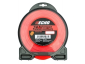 Леска триммерная ECHO Cross Fire Line 2,0мм*324м (крест)