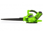 Воздуходувка аккумуляторная GreenWorks GD40BV