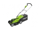 Аккумуляторная газонокосилка GreenWorks G40LM35K2x