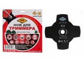 Нож для триммера DDE GRASS CUT 4-х лопастной 230 х 25,4мм (толщина = 1,4 мм)