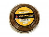 Леска триммерная Champion Nylplus Square 2.4мм* 74м (квадрат)