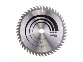Диск пильный BOSCH твёрдосплавный по дереву, ДСП OPTILINE d190 x 20\16 мм 48 зубьев 2608640614