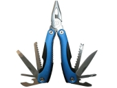 Мультитул Практика набор 2 шт,плоскогубцы 10 в1+нож 8 в 1 складной,черные,в дисплее по 6 шт